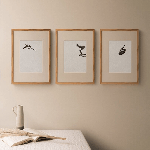 Fancy diver print