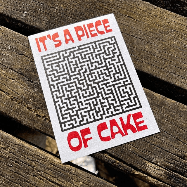 Labyrinth print